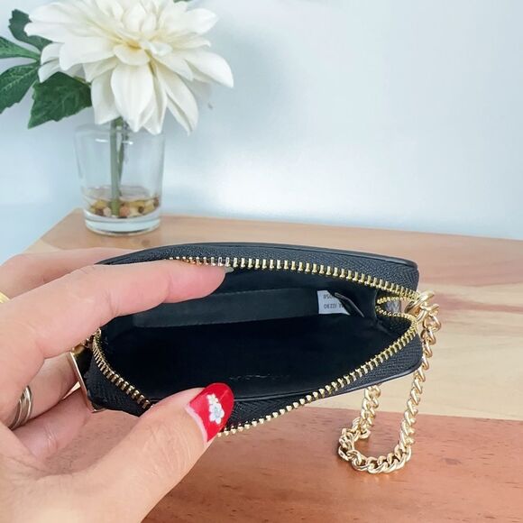 NWT Coach Zip Card Case In Signature Canvas - Picture 4 of 5